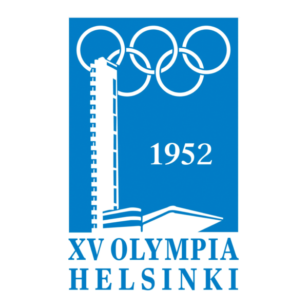finland helsinki olympic logo design poster 1952
