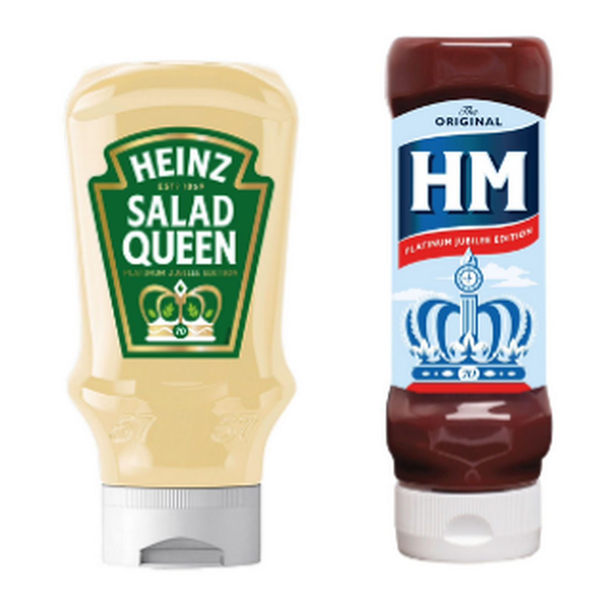 condiments celebrating platinum jubilee queen salad cream HM HP Sauce the agency creative