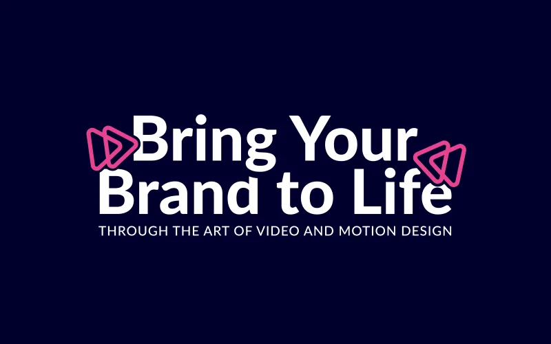 video and motion design brand to life the agency creative